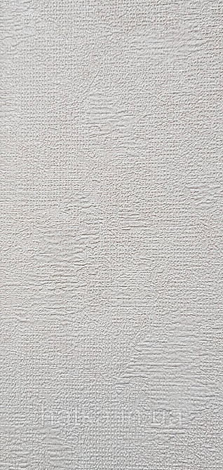 Шпалери вінілові на флізеліні NOVA метрові під штукатурку структурні однотонні кремові Київ - фото 2