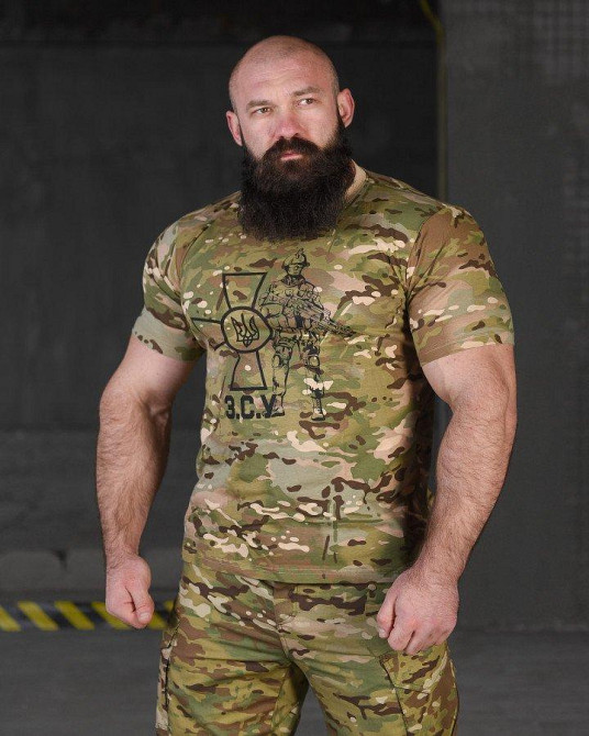 Футболка ЗСУ мультикам fighter ВТ7753 Одеса - фото 1