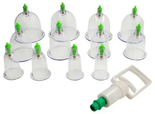 Вакуумные банки 12 штук в комплекте антицеллюлитные Коломия