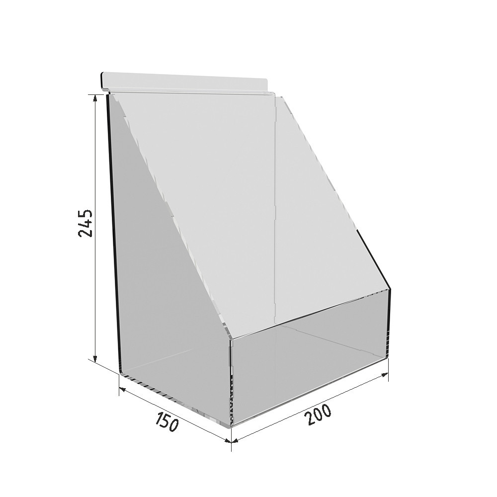 Короб под колготки EKOSTAR в экономпанель прямая 245х200х150 Киев - изображение 3