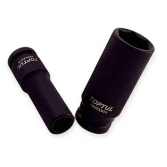 Головка торцевая шестигранная ударная удлиненная 1/2