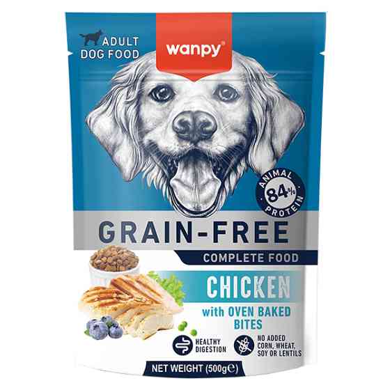 Wanpy Adult Dog Grain Free Chicken ВАНПІ КУРКА ДЛЯ СОБАК сухий беззерновий корм Київ