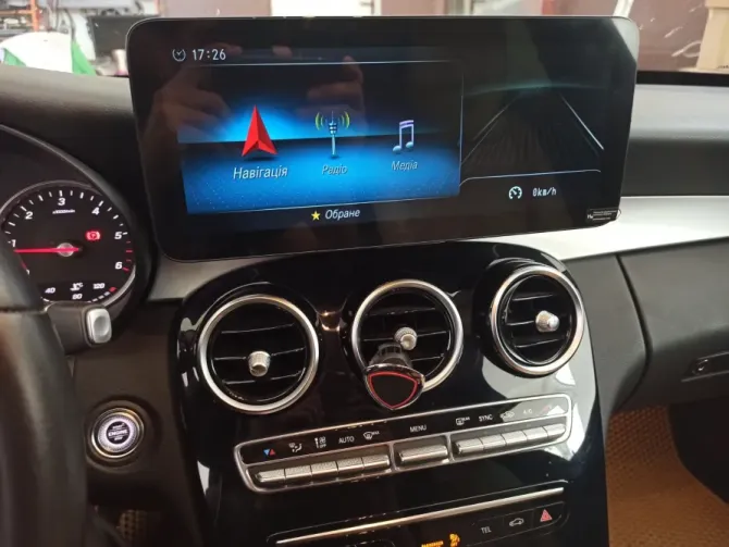 Магнітола головний пристрій Mercedes Benz C class Android Тернопіль - фото 4