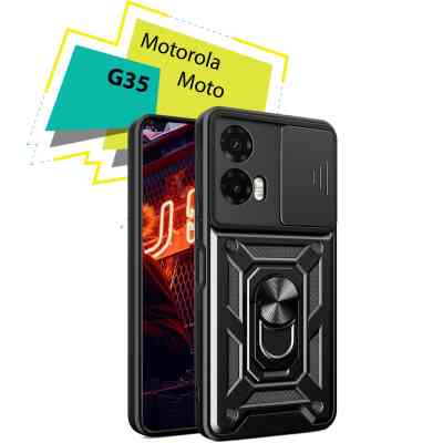 Чехол для мобильного телефона BeCover Military Motorola Moto G35 Black (713089) Винница