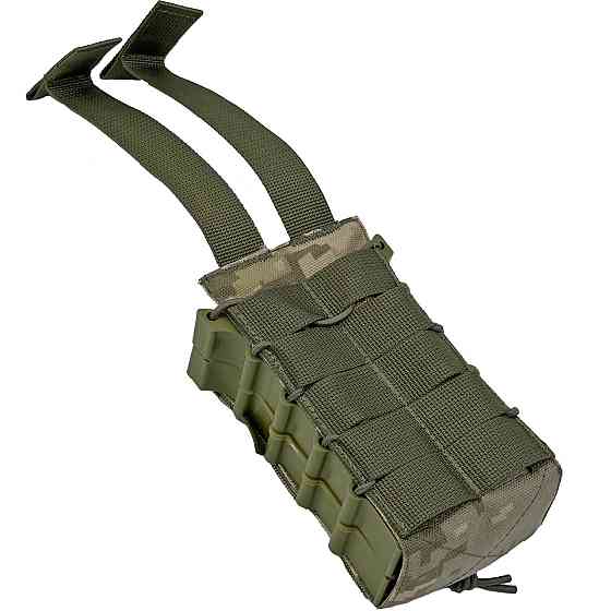 Подсумок под 2 магазина корпусный открытый   Піксель ММ-14, Cordura 1000 D Киев