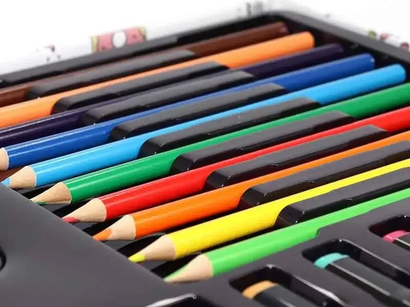 Набір художника. Дитячий набір для малювання в кейсі Єдиноріг 64подмети Одеса - фото 4