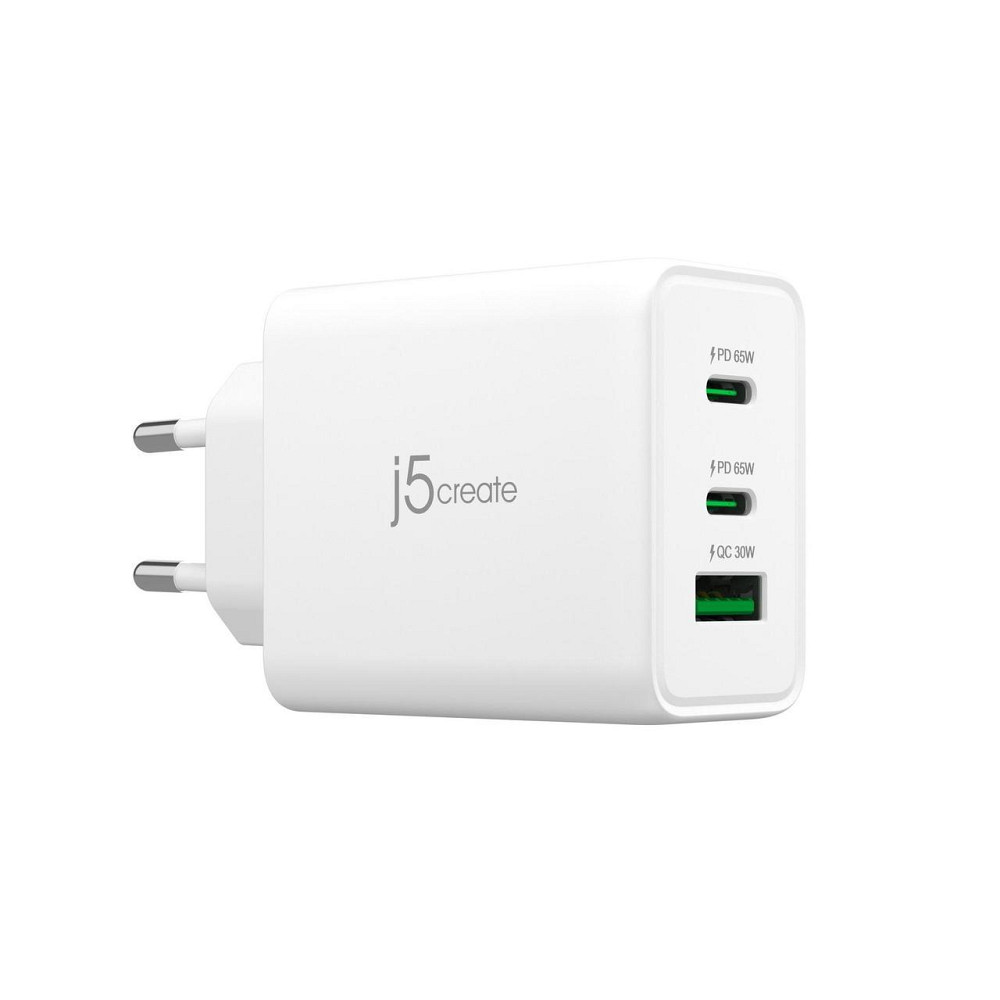Мережевий зарядний пристрій J5create GaN USB-C 65 W White (JUP3365E-EN) ( 21096 ) Харьков - изображение 5