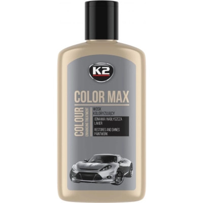 Автополіроль K2 Color Max сріблястий 250 мл (K020SILVER) Вінниця - фото 1