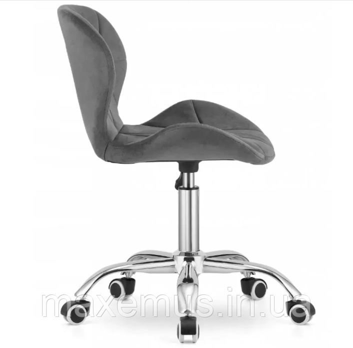 Офисное кресло операторское для персонала Bonro B 5 3 1 кресло на колесах для офиса компьютерное велюр серый Мостиска - изображение 11
