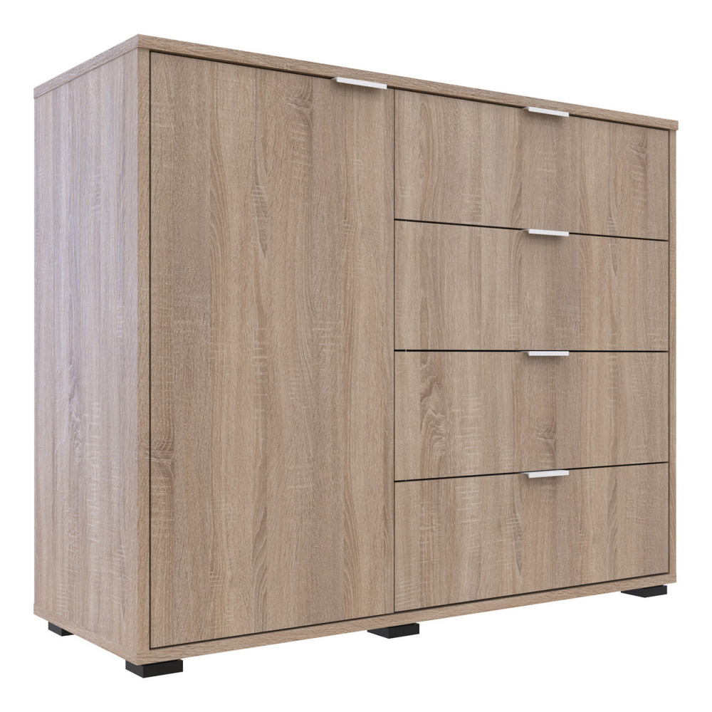 Комод у вітальню Doros Гелар GС1 100х40х81,2 см Дуб сонома (DRS-011289) Львів - фото 3