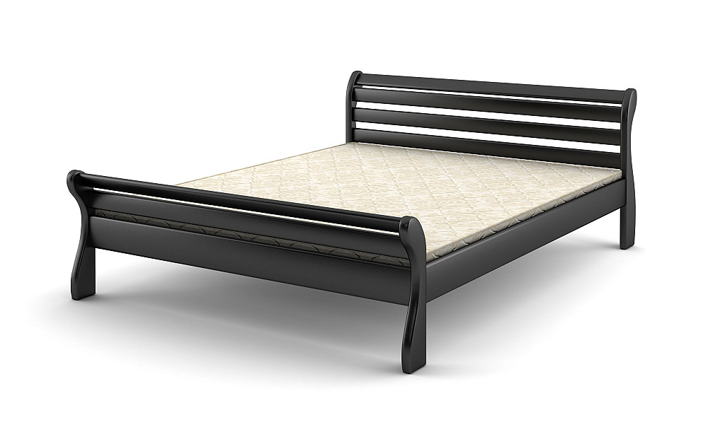 Двуспальная кровать Mebigrand Верона Венге 160х200 см (DMBG-1947) Днепр - изображение 1