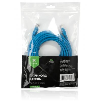 Патч-корд Vinga UTPCat5e 7 m COPPER (VCPPCC7B) Винница - изображение 4