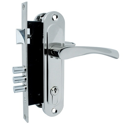 Замок врізний 1523 m60Z CP з ручками CLASS Житомир