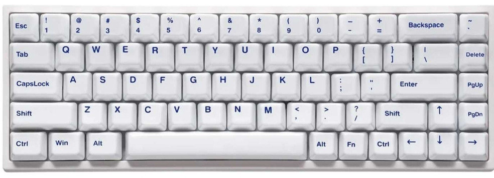 Кейкапы для механических клавиатур Cerakey White/Indigo (A+B) Харьков - изображение 3