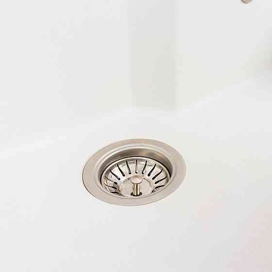 VALESO Гранітна мийка для кухні VALESO NIKA 7545 матова Білосніжний Киев