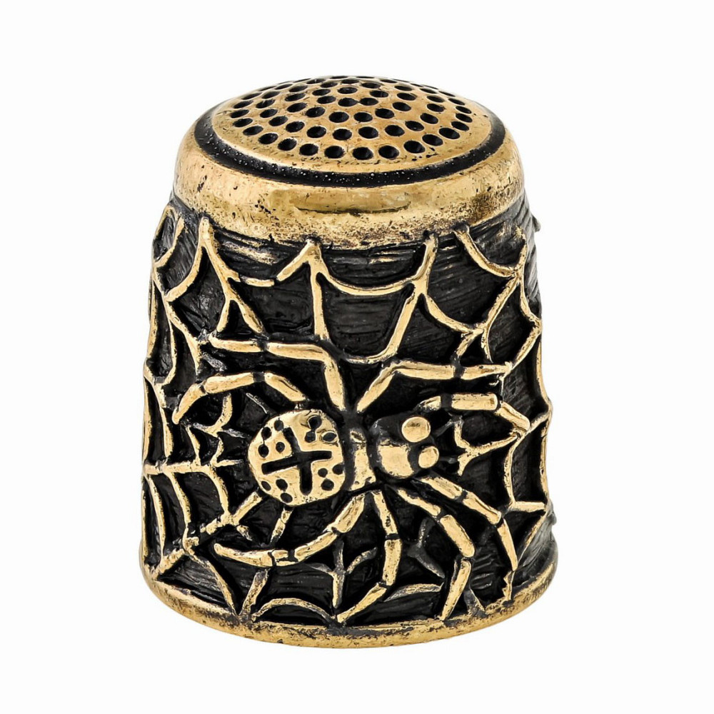 Наперсток коллекционный из бронзы Паук Киев - изображение 1