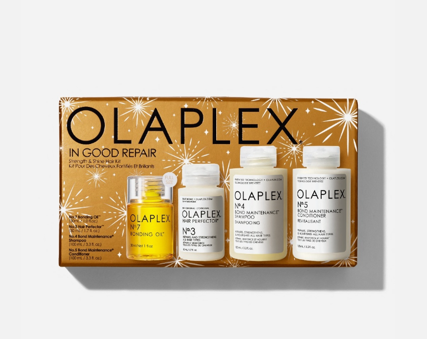 Лимитированный набор OLAPLEX – интенсивное восстановление и блеск волос, подарочная упаковка Славянск - изображение 2