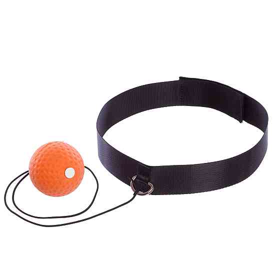 Тренажер для бокса fight ball QJ-3917 Вишнёвое