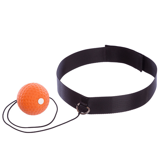 Тренажер для бокса fight ball QJ-3917 Вишнёвое - изображение 1