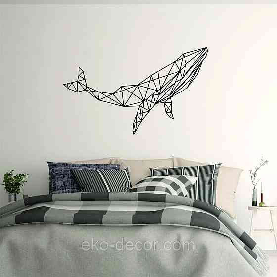 Декоративное настенное Панно «Кит», Декор на стену Киев