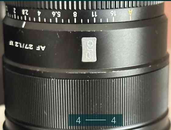 Об'єктив Viltrox 27/1.2 XF ( Fujifilm) Київ