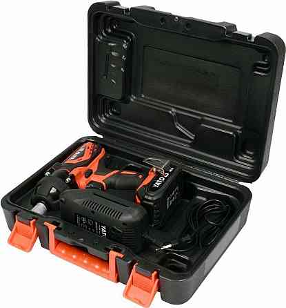 Гайковерт ударний акумуляторний YATO 18В, 2 АГод. квадрат 1/2