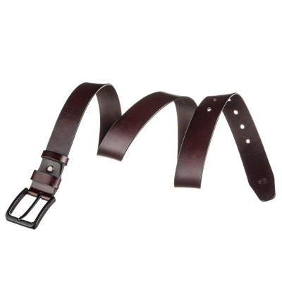 Ремінь Vintage Чоловічий шкіряний Коричневий (20221) Вінниця - фото 9