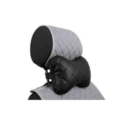 Подушка EVAtech ECO 27х16 см чорна з чорною ниткою (SPCRBB) Винница