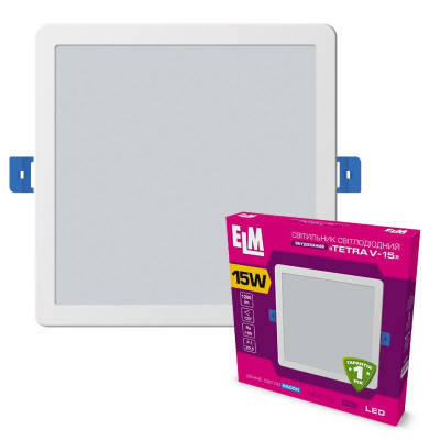 Світильник ELM Tetra V - 15 4000К (26-0089) Вінниця - фото 1