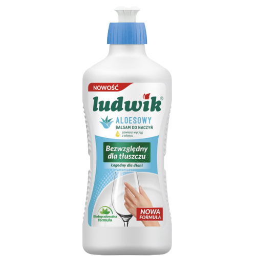 Бальзам для миття посуду 900гр Алоє Ludwik Житомир - фото 1