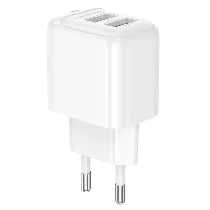 Зарядное устройство 220В QC3.0 Borofone Potential BAS41A Быстрая зарядка для портативной техники Киев - изображение 5
