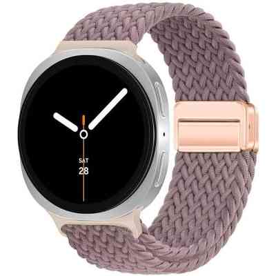 Ремешок для смарт-часов Armorstandart Braided Solo Loop для Samsung Watch 8 / 8 Classic (20x113 mm) Dusty Rose (ARM87354) Винница