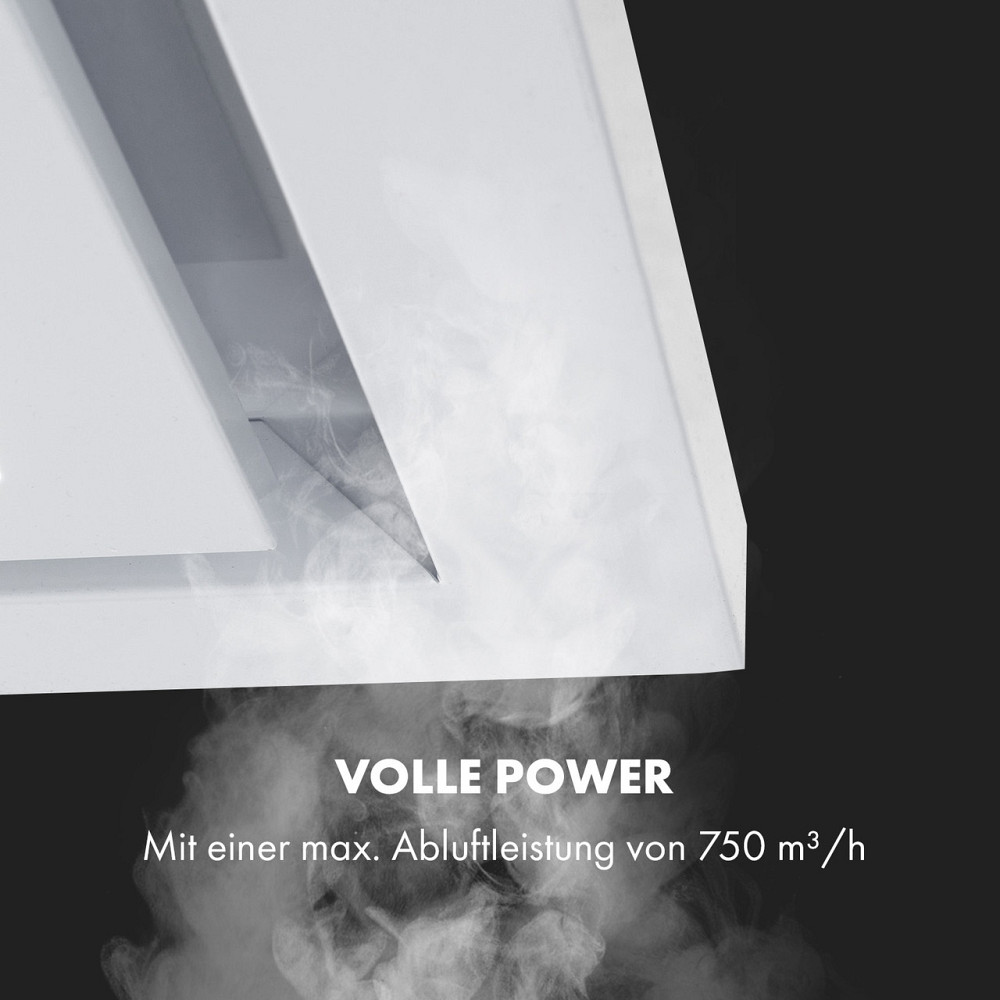 Вытяжка Lumiera LED 70 см EEC A 750 м3/ч 3 уровня белый (Германия, читать описание) Ровно - изображение 7