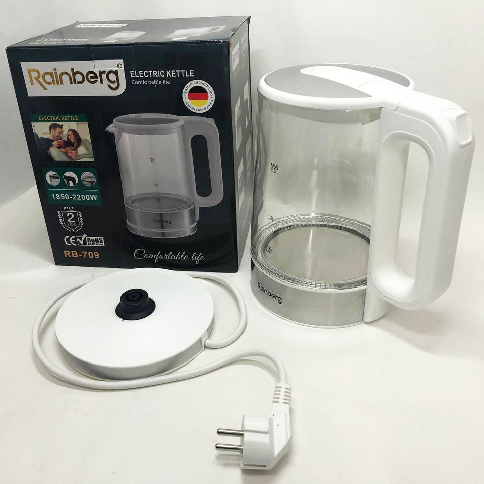 Мощный электрочайник с автоматическим отключением, Электрочайник с индикатором уровня OH-42 Львов - изображение 7