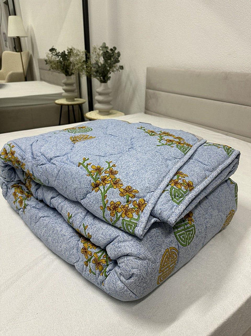 Ecotton Ковдра Ecotton Євро 200х220 см антиалергенна блакитна 50-0012 Blue Коломыя - изображение 1