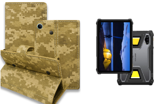 Книжка-трансформер для планшета Ulefone Armor Pad 5 Pro, колір Black Pixel Київ
