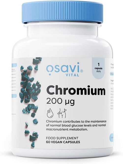 Хром Osavi Chromium 200 мг 60 капсул Луцк - изображение 1