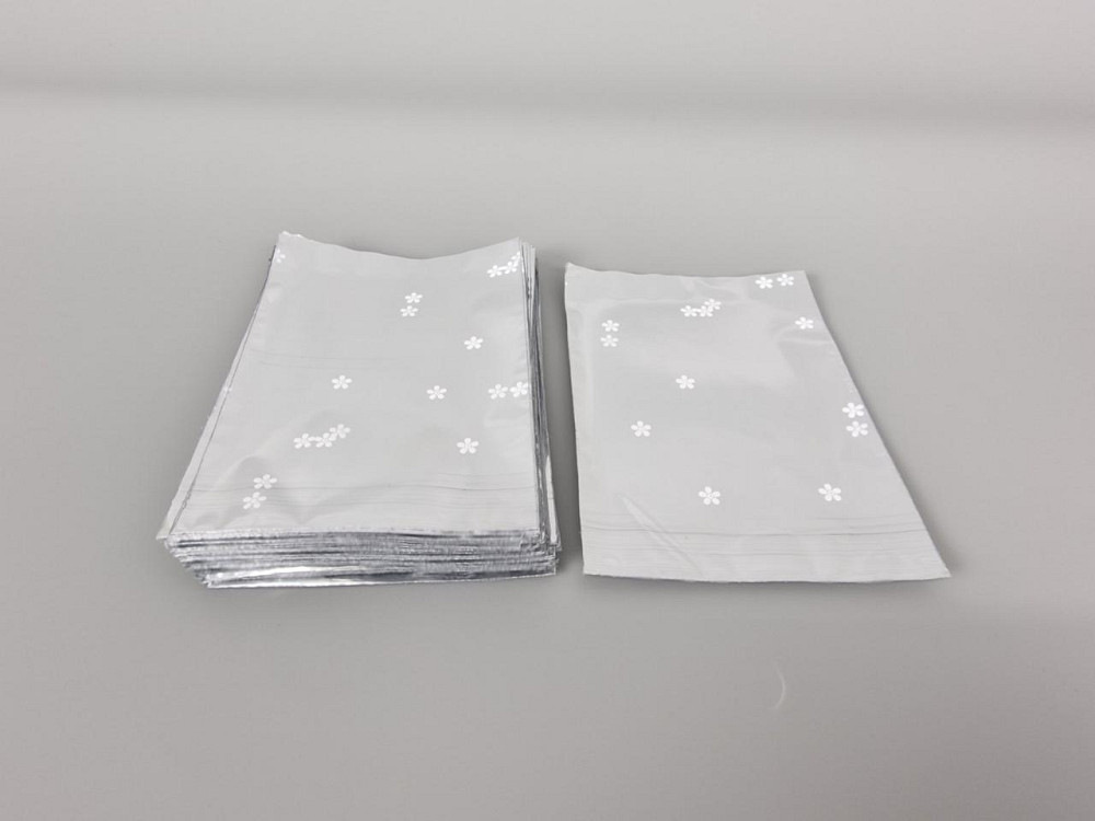 Пакет с рисунком для упаковки подарков   (10*15) №53 фольгированный 