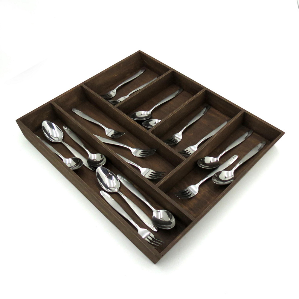 Лоток для столових приладів "Чорізо" мокко Миколаїв - фото 8