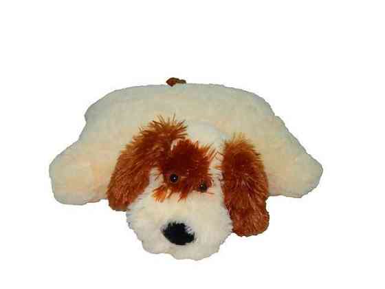 Подушка Алина собачка Шарик 55 см персиковый Киев