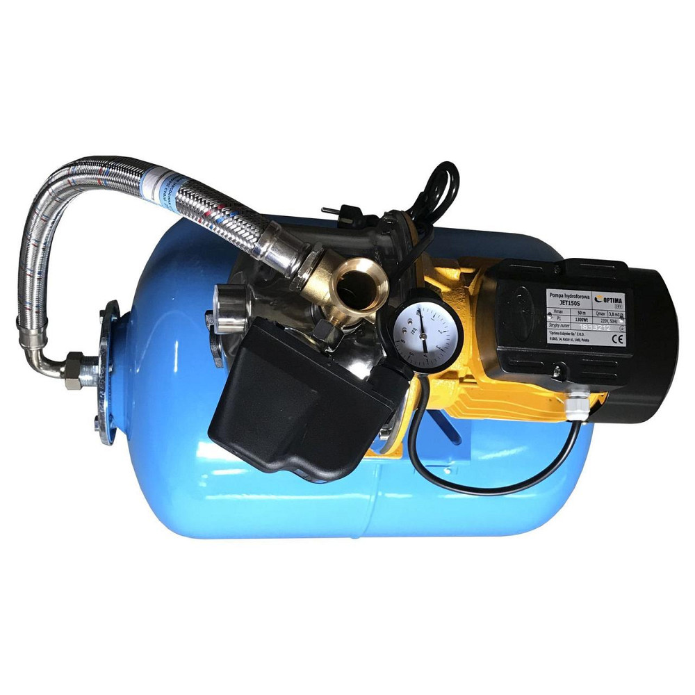 Насосная станция Optima JET150S-50 1,3кВт нержавейка на Гребёнке (000013315) Киев - изображение 2