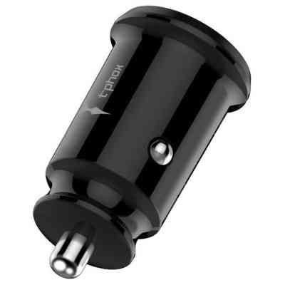 Зарядний пристрій T-Phox Charger Set 2.4A Dual+MicroUSB cable 1.2m (Black) (T-S09 SET M B) Вінниця