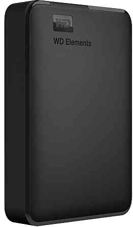 Зовнішній жорсткий диск 2.5" USB 5.0 TB WD Elements Portable Black (WDBU6Y0050BBK-WESN) ( Чорний ) Харків