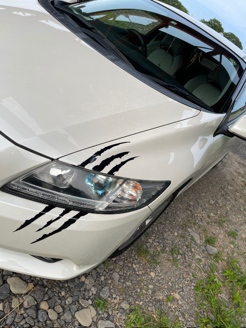 Наклейка на авто або мото у вигляді Подряпини. Київ - фото 6