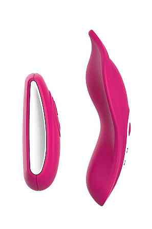 Вібратор у трусики Liebe Panty Vibe Recargable Cerise, нагрівання до 39 °C, пульт, трусики в комплекті Sex Aura Київ