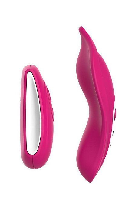 Вібратор у трусики Liebe Panty Vibe Recargable Cerise, нагрівання до 39 °C, пульт, трусики в комплекті Sex Aura Київ - фото 3