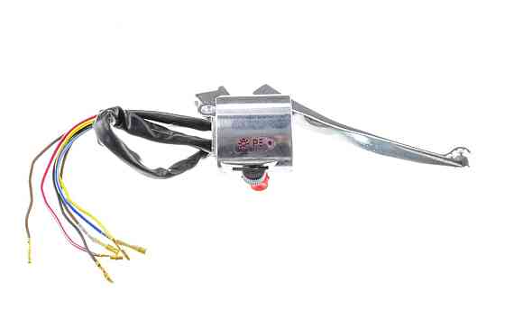 Блок кнопок керма (правий) мопед Дельта (хром) Мукачево