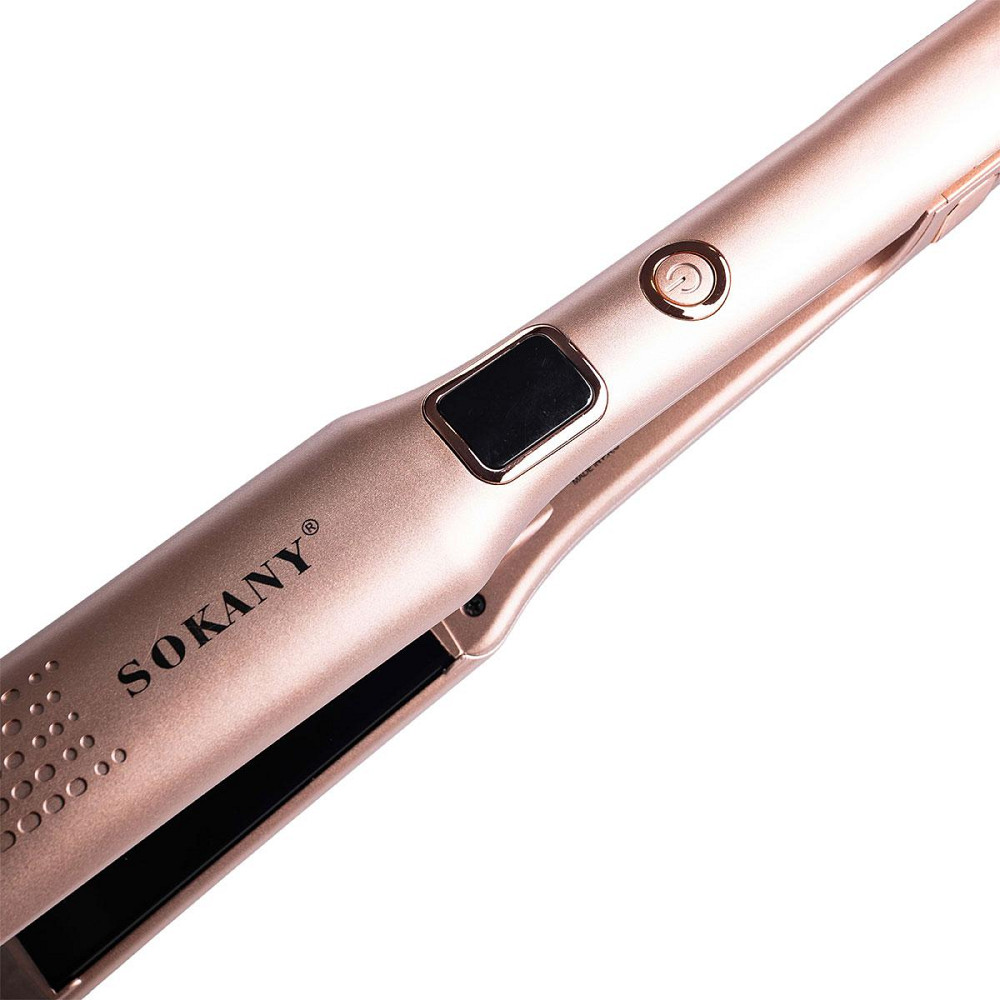 Випрямляч для волосся 50 Вт Рожевий Sokany SK-15009 Київ - фото 6