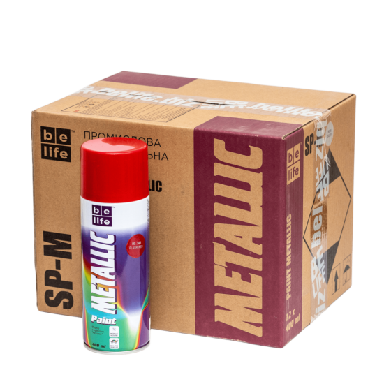 Belife краска №344 красная металлик 400 мл Харьков