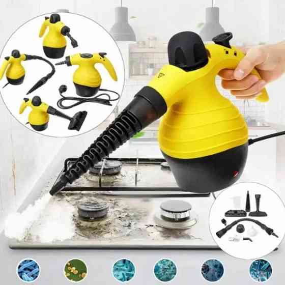 Компактна праска-відпарювач для одягу, Дорожня парова праска, Ручний універсальний пароочисник HY-13 Львів